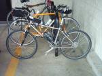 Tim's Fixed gear machine (middle) and my trusted Habanero in the front  &raquo; Click to zoom ->