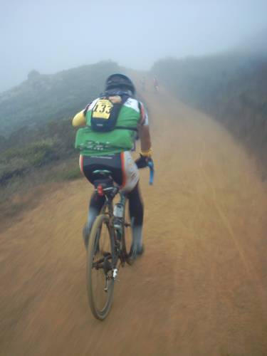  Ernesto climbing on the Marin Headlands 