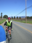 Brian riding with us slower mortals  &raquo; Click to zoom ->